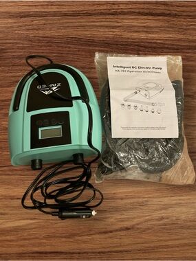 ZAFED Intelligent DC Electric Pump for SUP - Teal and Black